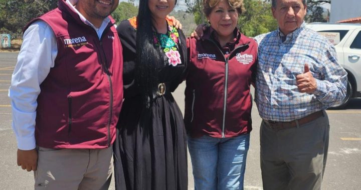 OTRA DESBANDADA EN EL TRICOLOR: ALCALDESA PRIISTA DE DONATO GUERRA SE VA A MORENA Y CON DELFINA