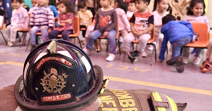 Con BrigadIMSS, IMSS Estado de México Oriente inculca aprendizaje en materia de protección civil a niñas y niños en guarderías