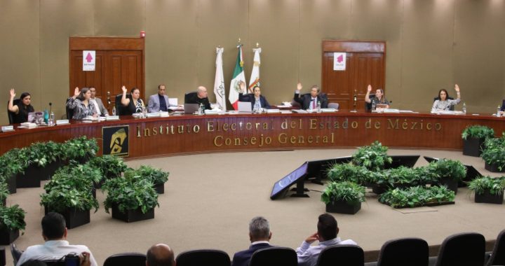 APRUEBA CONSEJO GENERAL DEL IEEM CANDIDATURAS A LA GUBERNATURA DEL ESTADO DE MÉXICO