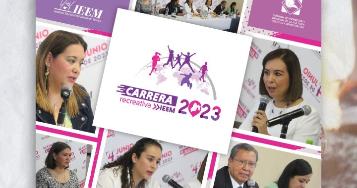 INVITA IEEM A CARRERA RECREATIVA 2023: MEXIQUENSES DE LA ENTIDAD Y EL MUNDO, LA PARTICIPACIÓN NOS ACERCA