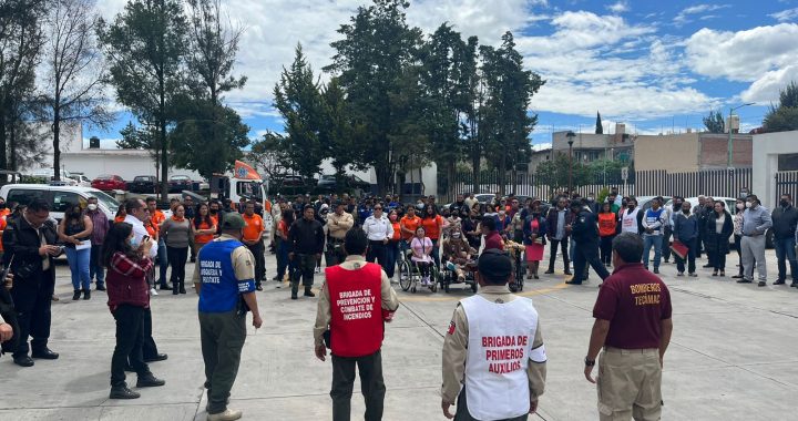 Participará el Municipio de Tecámac en el Primer Simulacro Nacional 2023
