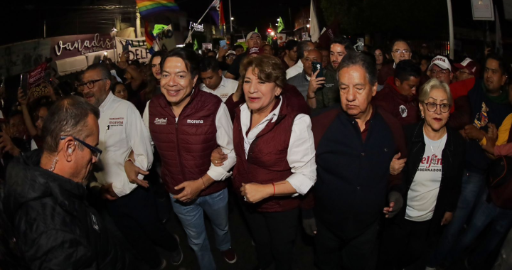Es nuestra oportunidad histórica, vamos a ganar porque 8 de cada 10 mexiquenses ya quieren el cambio: Delfina Gómez arranca campaña por Edoméx
