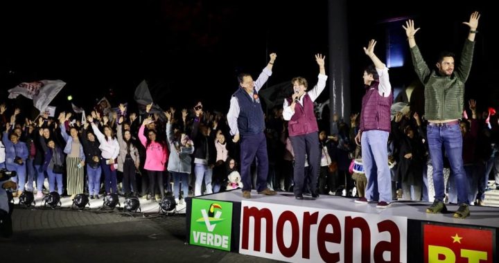 Es nuestra oportunidad histórica, vamos a ganar porque 8 de cada 10 mexiquenses ya quieren el cambio: Delfina Gómez arranca campaña por Edoméx