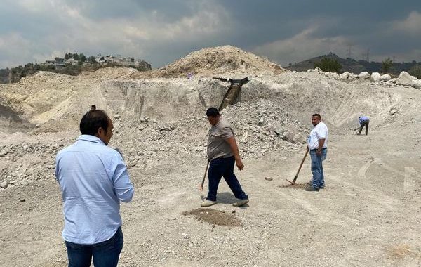 REPONEN SELLOS DE SUSPENSIÓN QUE FUERON QUEBRANTADOS EN MINA DE ARENA DE NAUCALPAN