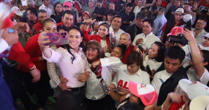 LA CALLE NO MIENTE, GANAREMOS LA ELECCIÓN DE MANERA CONTUNDENTE: ALEJANDRA DEL MORAL
