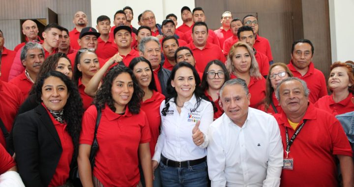 TENDRÁ EL ESTADO DE MÉXICO A LOS OBREROS MEJOR PAGADOS DEL PAÍS: ALEJANDRA DEL MORAL