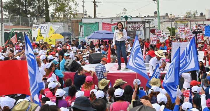 CON VOTO INFORMADO, GANAREMOS LA ELECCIÓN MEXIQUENSE: ALEJANDRA DEL MORAL