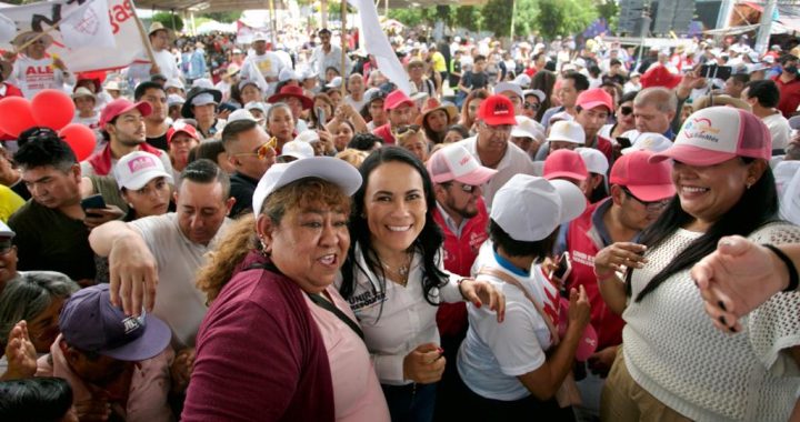 CIERRAN FILAS CON ALEJANDRA DEL MORAL EL FRENTE CÍVICO NACIONAL Y UNIDOS