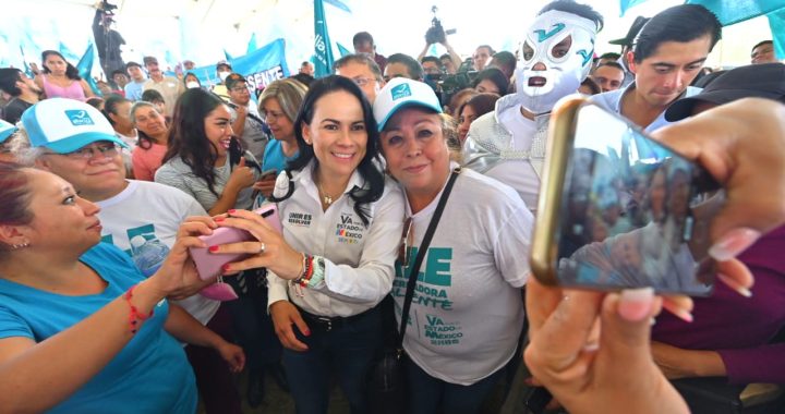 MAGISTERIO MEXIQUENSE LLEVARÁ A ALEJANDRA DEL MORAL A LA GUBERNATURA DEL EDOMÉX