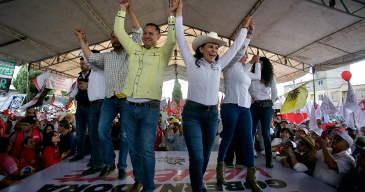 GANAREMOS EL EDOMÉX, AUNQUE VENGAN DE OTROS ESTADOS A INTERVENIR LA ELECCIÓN: ALEJANDRA DEL MORAL