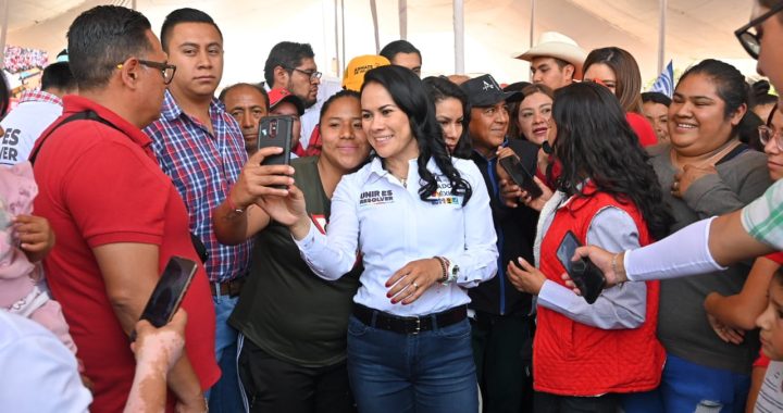 HAY DESESPERACIÓN EN MORENA PORQUE VAMOS A GANAR LA GUBERNATURA DEL ESTADO DE MÉXICO: ALEJANDRA DEL MORAL