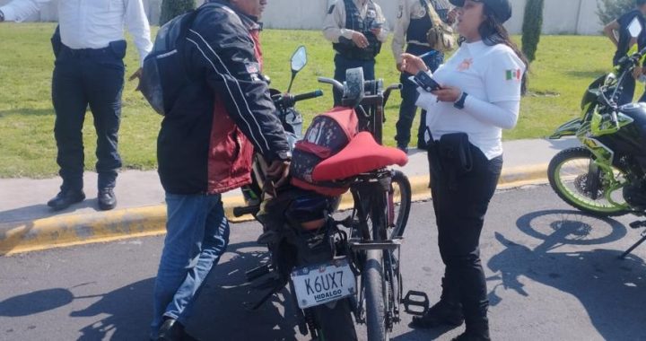 Impone Guardia Civil más de 700 Infracciones a Motociclistas y Remite 180 Unidades al “Corralón”