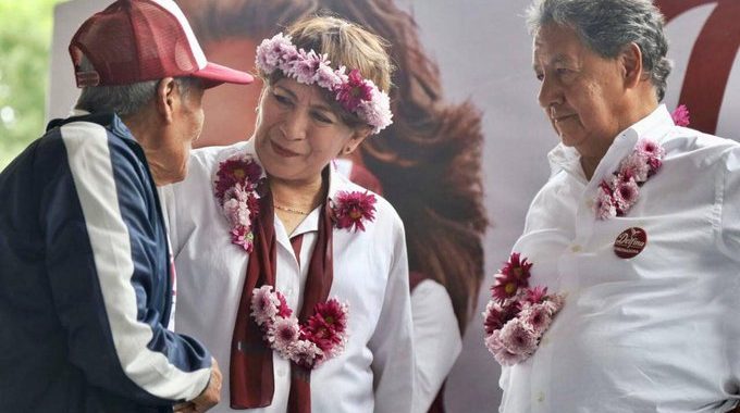 SUMA DELFINA GÓMEZ LIDERAZGOS DE TODOS LOS PARTIDOS QUE HACEN IRREVERSIBLE SU TRIUNFO: HIGINIO MARTÍNEZ