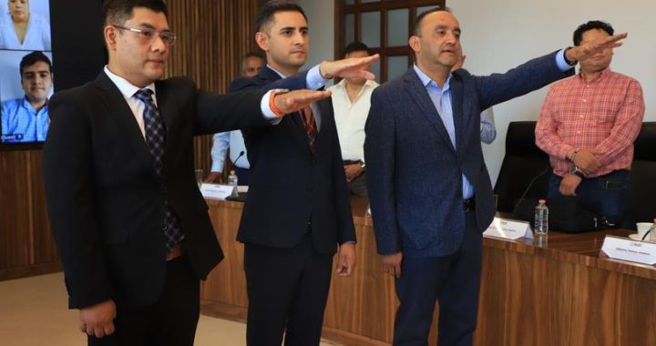 Mariela Gutiérrez Escalante toma Protesta a Tres Nuevos Titulares de la Administración Municipal en Tecámac
