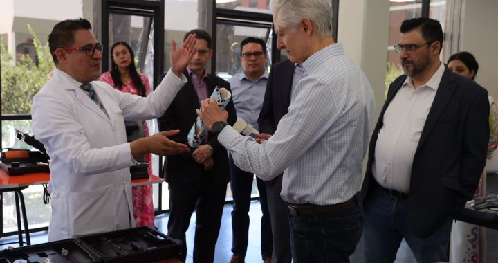 ENTREGA ALFREDO DEL MAZO EL CENTRO DE ATENCIÓN, CAPACITACIÓN E INVESTIGACIÓN EN FISIOTERAPIA OCUPACIONAL DE LA UAEM