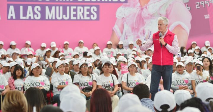 EL SALARIO ROSA ES EL MAYOR LOGRO DEL GOBIERNO DEL ESTADO DE MÉXICO POR APOYAR A LAS MUJERES E IMPULSAR SU DESARROLLO: ALFREDO DEL MAZO
