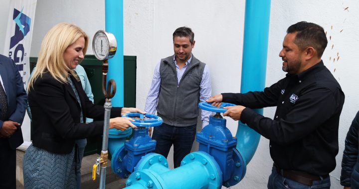 ENTREGA HUIXQUILUCAN POZO DE HACIENDA DEL CIERVO PARA INCREMENTAR ABASTO DE AGUA POTABLE