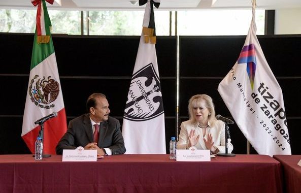 *FIRMAN PEDRO RODRÍGUEZ Y REPRESENTANTES DE UNIVERSIDAD ANÁHUAC CONVENIO DE COLABORACIÓN; APUESTAN POR MEJORAR EL DESARROLLO ECONÓMICO, EDUCACIÓN, CULTURA Y BIENESTAR SOCIAL*