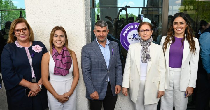 APLICAN ESTRATEGIA ‘PUNTOS VIOLETA’ EN NAUCALPAN PARA APOYAR A MUJERES EN SITUACIÓN DE VIOLENCIA
