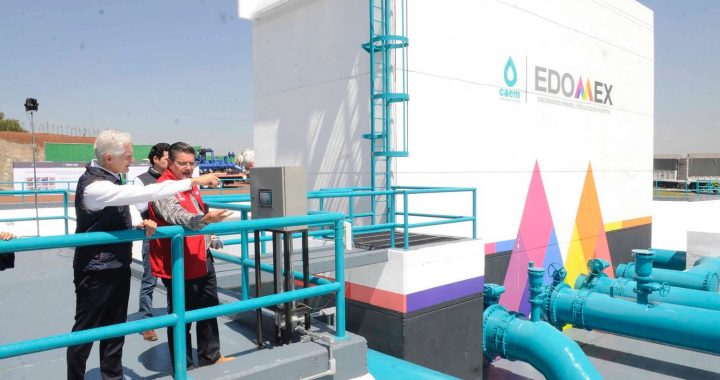 INAUGURA ALFREDO DEL MAZO LÍNEA METROPOLITANA, LEGADO DE INFRAESTRUCTURA HÍDRICA QUE BENEFICIA A MÁS DE 1.8 MILLONES DE FAMILIAS DEL VALLE DE MÉXICO