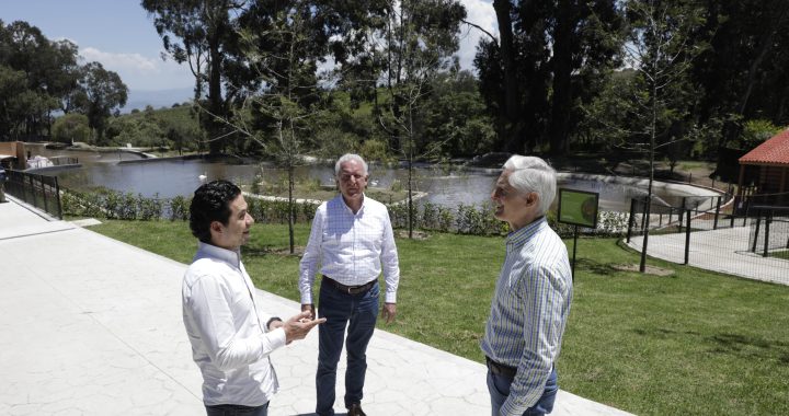 ENTREGA ALFREDO DEL MAZO MODERNIZACIÓN DEL PARQUE ECOLÓGICO “ZACANGO”