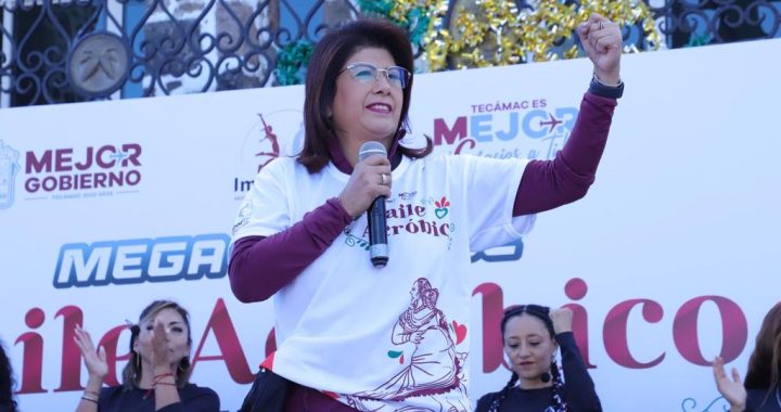 Tecámac Inicia los festejos de los 198 Años de su Creación como Municipio; con Mega Clase de Baile Aeróbico