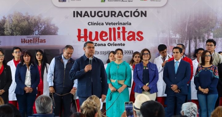 TONY RODRÍGUEZ INAUGURA CLÍNICA VETERINARIA MUNICIPAL DE PRIMER NIVEL EN LA ZONA ORIENTE DE TLALNEPANTLA