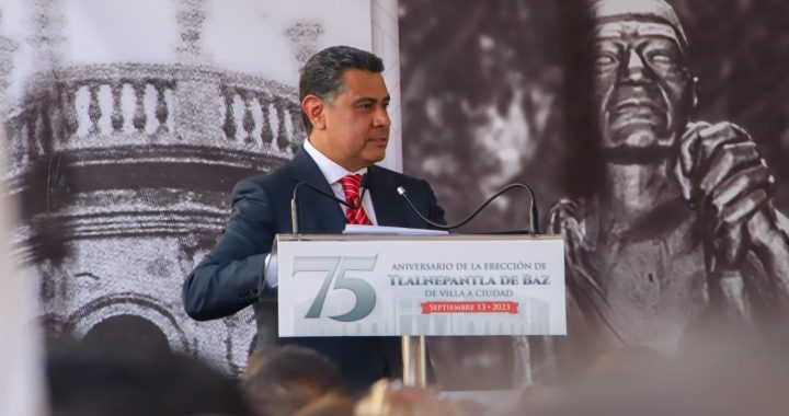 SE CONMEMORA EL 75 ANIVERSARIO DE LA ERECCIÓN DE VILLA A CIUDAD DE TLALNEPANTLA DE BAZ