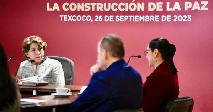 La Gobernadora Delfina Gómez instala Mesa de Coordinación en Texcoco; respaldan estrategia Fiscalías, Sedena, Marina, GN y CNI