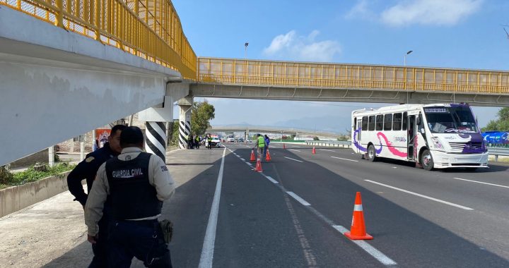 Suben en la 30-30 de Ecatepec y Víctiman a Chofer de Transporte Público de Tizayuca sobre la México- Pachuca