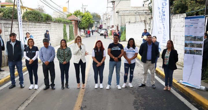 INVIERTE HUIXQUILUCAN CASI 11 MDP EN OBRA PÚBLICA EN ZACAMULPA