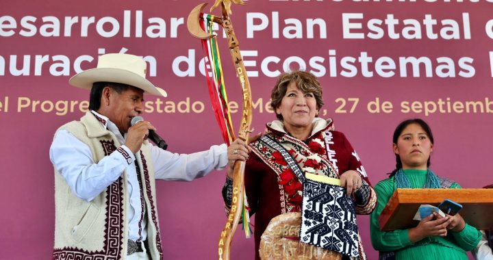 Lanza Gobernadora Delfina Gómez gran programa de reforestación en el Estado de México; “será el pulmón del país”