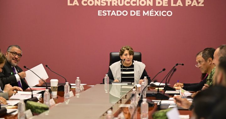 La Gobernadora Delfina Gómez atiende demandas de seguridad en la décimo tercera Mesa de Coordinación para la Construcción de la Paz