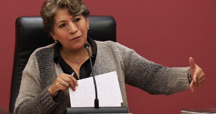 Encabeza la Gobernadora Delfina Gómez Mesa de Coordinación para la Construcción de la Paz, tratan temas migratorios