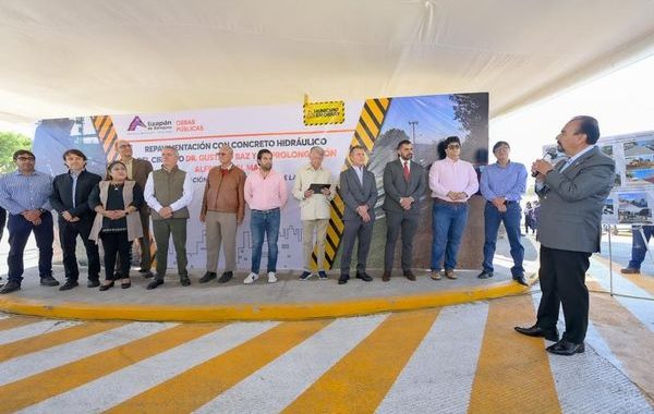 *INAUGURAN REPAVIMENTACIÓN EN MÉXICO NUEVO, LA ZONA INDUSTRIAL MÁS IMPORTANTE DE ATIZAPÁN DE ZARAGOZA; EMPRESARIOS ASEGURAN QUE PEDRO RODRÍGUEZ ES EL PRESIDENTE DE LA INFRAESTRUCTURA