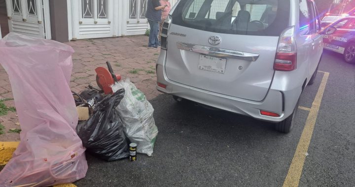 POLICÍA DE TLALNEPANTLA ASEGURÓ EN FLAGRANCIA A DOS PRESUNTOS RESPONSABLES DE ROBO A CASA HABITACIÓN