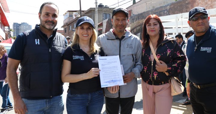 HUIXQUILUCAN FORTALECE LA INFRAESTRUCTURA VIAL CON REPAVIMENTACIÓN DE CALLES EN SAN FERNANDO