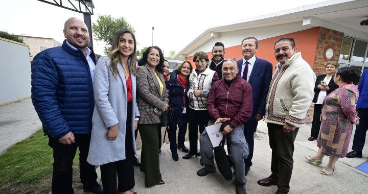 Gobernadora Delfina Gómez Álvarez entrega infraestructura educativa por 4.9 millones de pesos en el Día Internacional de Personas con Discapacidad