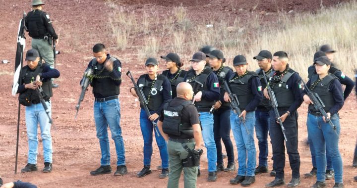 Desarrollan Prácticas Reales e Interactúan en Tiempo y Forma Nuevos Elementos de la Guardia Civil
