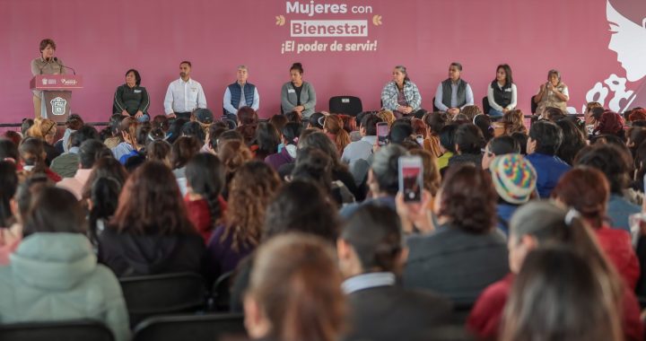 Beneficiarias de Mujeres con Bienestar recibirán depósito de 7 mil 500 pesos: Gobernadora Delfina Gómez