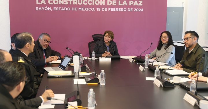 Gobernadora Delfina Gómez instala la Mesa de Coordinación para la Construcción de la Paz en el municipio de Rayón y reconoce al Ejército Mexicano en su 111 Aniversario