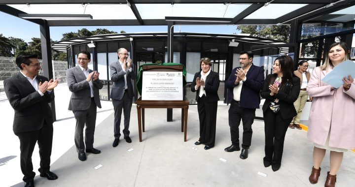 Inaugura Gobernadora Delfina Gómez Álvarez infraestructura educativa de la UAEMéx con una inversión de 100 millones de pesos
