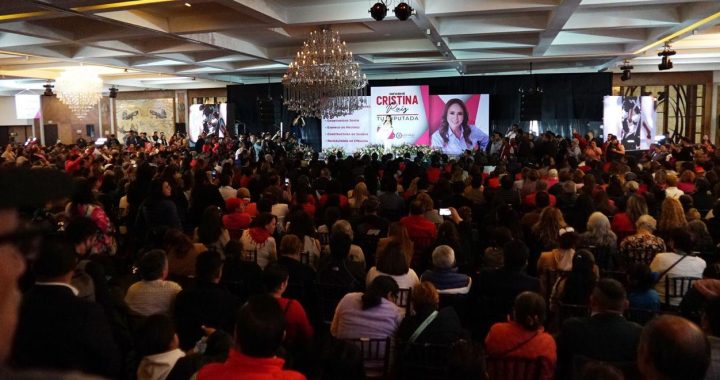 LLEGÓ LA HORA DE ASUMIR NUESTRO LUGAR PROTAGÓNICO EN LA HISTORIA DE MÉXICO: CRISTINA RUÍZ SANDOVAL