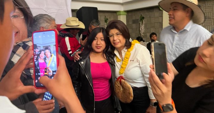 LA POBREZA DEL PAÍS DISMINUYÓ EN 16% CON LA 4T: MARIELA GUTIÉRREZ, CANDIDATA A SENADORA DE MORENA-PT-PVEM