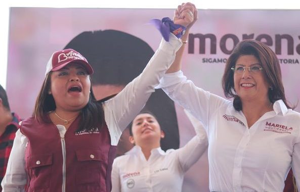MARIELA GUTIÉRREZ E HIGINIO MARTÍNEZ ENCABEZAN ACTOS MULTITUDINARIOS EN CHALCO E IXTAPALUCA; «AQUÍ ES TERRITORIO DE MORENA”