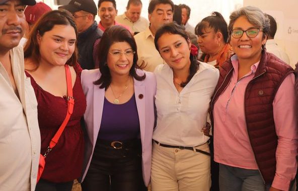 EN EL ESTADO DE MÉXICO SE VIVEN MEJORES TIEMPOS CON LA 4T: MARIELA GUTIÉRREZ