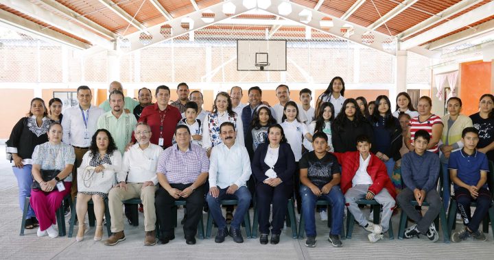 Gobierno de Delfina Gómez fortalece la educación en el sur del Estado de México, entrega obras por un monto de 64.3 millones de pesos