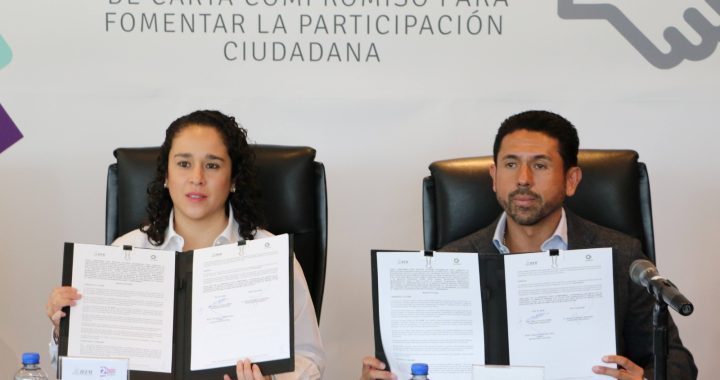 FIRMAN COMPROMISO IEEM Y CONCAEM PARA FOMENTAR LA PARTICIPACIÓN CIUDADANA