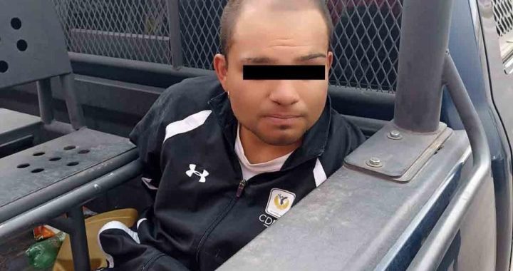 Detienen a Sujeto que Robo a una Empleada de Gasolinera; Quiso huir por Camino de Terracería