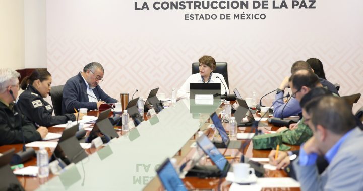 GEM, FGJEM y autoridades estatales y federales dan seguimiento a la estrategia de seguridad